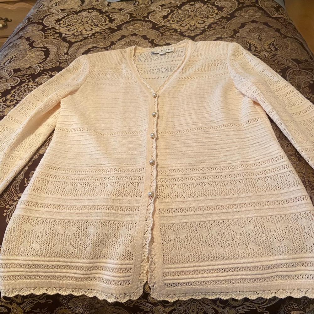 St. John dress jacket combination.